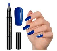 3 in 1 Nail Polish Pen, UV/LED Nail Polish Gel - Need To Use Nail Lamp for Drying - One Step Gel Nail Polish Pen Brush Soak Off Gel Ideal for Home and Professional Manicure, 1PC