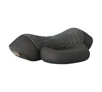 3-in-1 Neck Massager Pillow, Heat, Vibration, and Gentle Stretcher, Adjustable Ergonomic Design for Neck Discomfort Relief, Gray