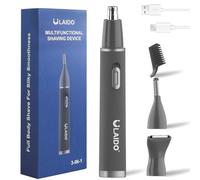 3-in-1 Nose Hair Trimmer for Men,USB Rechargeable Ear & Nose Trimmer