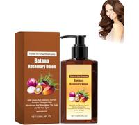 3-in-1 Nourishing Conditioning Shampoo, Hair Growth Shampoo -Batana Oil & Rosemary & Onion, Reduce Hair Loss, Strengthens Roots & Adds Shine, Thicker and Stronger Hairs (1pcs)