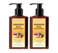 3-in-1 Nourishing Conditioning Shampoo, Hair Growth Shampoo -Batana Oil & Rosemary & Onion,Reduce Hair Loss Shampoos,Thicker and Stronger Hairs,Volumizing Cleanser for Men & Women (2Pcs)