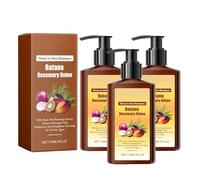 3-in-1 Nourishing Conditioning Shampoo, Hair Growth Shampoo -Batana Oil & Rosemary & Onion, Strengthens Roots & Adds Shine, Thicker and Stronger Hairs (3PCS)