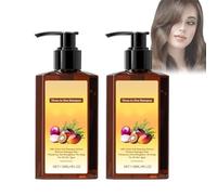 3-in-1 Nourishing Conditioning Shampoo, Hair Growth Shampoo -Oil & Rosemary & Onion, Strengthens Roots and Adds Shine, Thicker and Stronger Hairs, Reduce Hair Loss (2pcs)