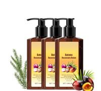 3-in-1 Nourishing Conditioning Shampoo, Onion Biotin and Rosemary Shampoo, Reduce Hair Loss, Strengthens Roots & Adds Shine, for All Hair Types (3pcs)
