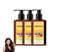 3-In-1 Nourishing Conditioning Shampoo, Rosemary Onion Shampoos And Conditioner, Plump Hydrating Shampoo Repairs, Nourishing And Moisturizing, Strengthens Roots & Adds Shine For Man Woman (3pcs)