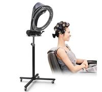 3-in-1 Orbital Hair Dryer and Processor,1200W Hair Salon Color Processor Dryer,Hair Dryer Hood Hair Hot Air Round Heating Styling Machine,for Home Hair Care,Salon SPA