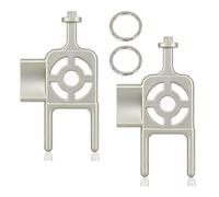 3-in-1 Paper Towel & Toilet Roll Dispenser Key, Zinc Alloy Replacement Key Compatible with Jofel C-Fold, Brightwell, Katrin Dispensers - 2-Pack