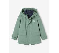 3-in-1 Parka with Detachable Bodywarmer, Midseason, for Boys sage green