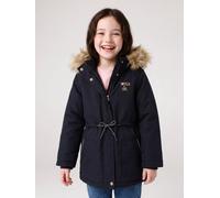 3-in-1 Parka with Hood for Girls black