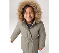 3-in-1 Parka with Hood for Girls sage