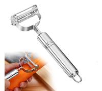 3 in 1 Peeler / Peeler / Fruit / Julienne Slicer - 3 Peelers in 1 for Fast Peeling Potatoes, Carrots and All Types of Vegetables and Fruits - Stainless Steel