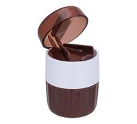 3 in 1 Pill Cutter for Tablets, Pill Crusher Fine Powder with Stainless Steel Grinding Head for Vitamins Pet Medicine, Tablet Cutter with Storage Compartment for Seniors Kids Adults Pets