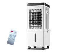 3-in-1 Portable Air Conditioner, 15L Water Tank, 3 Speeds, Energy Efficient, Digital Display, 7.5H Timer, Compact Design with Wheels & Handle, Ideal for Home & Office