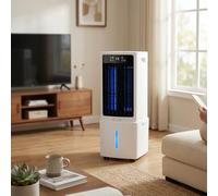 3-in-1 Portable Air Conditioners, Swamp Cooler Portable AC Unit for Room, Windowless Cooling Fan That Blow Cold Air with Remote, 3 Speeds, 12H Timer, Ice Packs, for Bedroom Garage