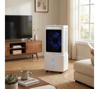 3-in-1 Portable Air Conditioners, Swamp Cooler Portable AC Unit for Room, Windowless Cooling Fan That Blow Cold Air with Remote, 3 Speeds, 12H Timer, Ice Packs, for Bedroom Garage