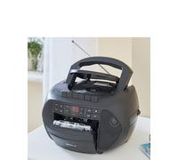 3 In 1 Portable Radio Cassette Cd Player by Groov-E