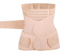 3 in 1 Postpartum Belly Band Wrap C Section Recovery Belt Support Recovery Belly/Waist/Pelvis Belts for Postnatal Shapewear Body Compression Garment Tummy Tuck,Waist Trainer Weight Loss A,3XL