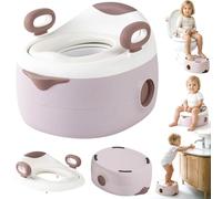 3-in-1 Potty Training Seat, Toddler Potty Chair & Step Stool, Pink