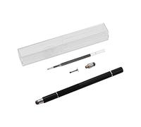 3 in 1 Precision Stylus with Refill Disc Tip and Fiber Capacitive Touchscreen for Cellphone Tablet
