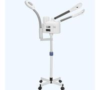 3 in 1 Professional Facial Steamer with 5X Magnifying Lamp, Upgraded PTC Heating, Hot/Cold Mist Steam for Home Salon, Spa and Beauty
