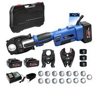 3-in-1 Professional Hydraulic Tool | Cable Crimper + Copper Pipe Crimper + Cable Cutter | Heavy-Duty High Pressure for Electrical/Water Pipe Installation