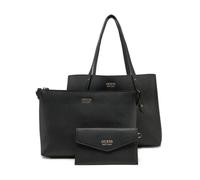 3-in-1 PU Leather Bag - Shoulder Style - female - Guess - Shopping Bags - Black - ONE SIZE - Bags ONE SIZE