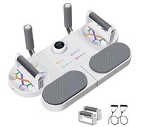 3 in 1 Push Up Board, Multifunctional Push Up Board with Timed Resistance Bands, Muscle Building Push Up Training, Ab Roller, Professional Strength Training