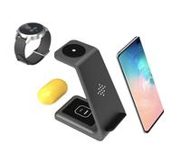 3 In 1 Qi Enabled Wireless Charging Station