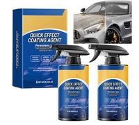 3 In 1 Quick Effect Ceramic Coating Agent Spray For Cars, Adorease Car Polish, Waterless Wash & Wax, High Protection Glossy Spray, Quickly Coat Car Wax Polish Spray For Paint, Glass,Trim (2pcs)