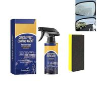 3 in 1 Quick Effect Coating Agent for Cars, 120ml Car Coating Spray, Mirror Shine & Protection Kit (A: 1PC)