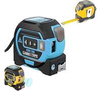 3-in-1 rangefinder with crosshairs, 135/196 ft rangefinder, LED display and data storage, durable ABS housing