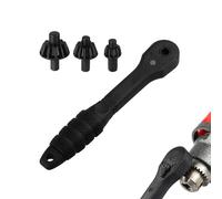 3 in 1 Ratchet Drill Chuck Key Wrench - Universal Chuck Replacement Tool for Drill Press, Compatible with Most Chucks, Spanners & Wrenches, Electric Ratchet & Makita Impact Driver Tools