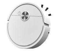 3 in 1 Robot Vacuum Cleaner with Mop, Smart Robot Hoovers for Sweeping and Dry & Wet Mopping Robot with Advanced 360° Mapping Navigation and One-Button Start for Pet Hair, Carpet, Hard Floors(White)