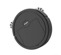 3 In 1 Robot Vacuum Cleaner With Wet Mopping Function Smart Sweeping Machine For Hard Floors Pet Hair Removal Auto Navigation White Color(black)