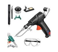 3 in 1 Rust Removal Cutting Welding Tool - Industrial Laser Welding Kit with Multi-Function Soldering Iron and Gun Set(Black)