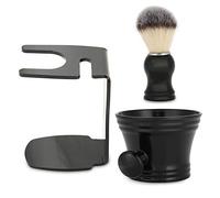 3 in 1 Shaving Brush Set with Brush Stand & Soap Bowl Men Shaving Kit Tool