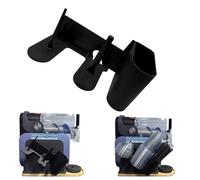 3-in-1 Side-Mounted Cup Organizer for Ninja Slushie Machine FS299/FS300/FS301,Side-Mounted Holder for Cups, Lids & Straws,Storage Accessories for Ninja Slushie Machine (Black)