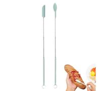 3 in 1 Silicone Multifunctional Extendable Silicone Telescopic Spatula,Silicone Mini Spatulas Extendable Slicker-Spoon,Cosmetic Bottle Jam Scraper Cream Cake Spatula Kitchen Baking Accessories