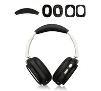 3-in-1 Silicone Protective Cover Set for Nothing Headphone (a) Headphones, Sweatproof Ear Pad Cushion, Headband Cover, and Shell Protector, Full Coverage Against Scratches and Dust (Black)