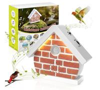 3 in 1 Singing Bird Chirping Sound Box with Motion Sensor, LED Light, Timer, 11 Soothing Songs, Portable Birdsong White Noise Nature Sound Therapy for Home, Spa, Baby, Travel Relaxing (0-90dB)