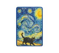 3-in-1 Sisal Cat Scratch Mat Floor & Wall Cat Scratcher Pad Scratching Post Scratch Furniture Couch Carpet Protector 23.6x15.7inch (Blue Sky)