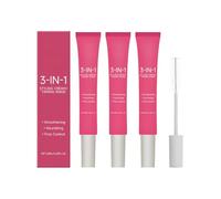 3-In-1 Styling Cream with Taming Wand, Elastic Curly Hair Styling Cream, Smoothes Frizz, Style Edges, Fine & Soft Hair Texture Air Like Styling (20ml, 3pcs)