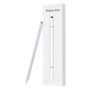 3 in 1 Stylus Pens for Touch Screens, High Sensitivity & Precision Stylus Pencil for Apple iPad iPhone Tablets Samsung Galaxy All Universal Touchscreen Devices (White)