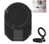 3-in-1 Suction Magnetic Phone Holder, 2026 New 3-in-1 Magnetic Phone Holder with Suction Cup & Hook, Foldable & 360° Rotatable Phones Holders for Car, Gym, Kitchen, Desk (1PC)