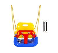 3 in 1 Swing Toys Toddler Baby Hanging Basket Detachable High-Back Support 6 Month to 12 Years Indoor Toddler Swing A