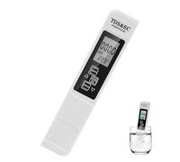 3-in-1 TDS Meter Digital Water Quality Tester, Digital Tester for TDS, EC, and Temperature Meter, 0-9999 ppm Measurement for Drinking, Tap, Well Water & Aquarium - Fast, Accurate Results