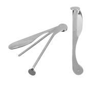 3 in 1 Tobacco Pipe Cleaner, 2pcs Stainless Steel Multifunctional Cigarette Pipe Reamer Tamper Pokers Tool for Tobacco Cleaning