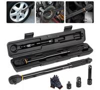 3-In-1 Torque Wrench 1/4" 1/2" 3/8" Drive, 13.6-108.5Nm