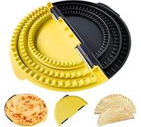 3-in-1 Tortilla Sealer and Quesadilla Maker, Tacos Tortilla Crimper Maker, Removable & Adjustable 6"-8''-10" Crust for Burritos, Tacos, Dumplings, Calzone, Sandwich | Dishwasher Safe