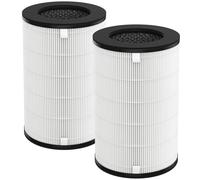 3-in-1 True HEPA Filter Replacement for HoMedics AP-T40 5-in-1 Tower Air Purifier Models # AP-T40FL, AP-T40WT, AP-T45-BK and AP-T45-WT, 1461901 (Costco Model), 2-2-2 Pack